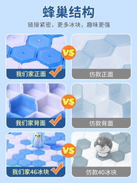 敲冰块拯救企鹅破冰台玩具男孩小女孩儿童益智思维训练专注力桌游 【中号】企鹅破冰（基础款）