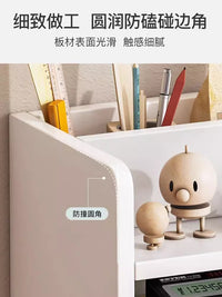 书架桌面书桌收纳置物架小型学生整理文件架办公室桌上收纳架