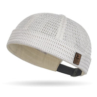 Brimless Hat with Adjustable Strap Lightweight Mesh Cap with Adjustable Strap Brimless Hat Summer Mesh Cap Comfortable