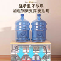 鞋盒鞋子收纳神器透明省空间防尘鞋柜放靴子抽屉式床底可折叠鞋架