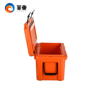 Portable PE Insulated Cooler Box with Wheels for Food Storage, Camping, and BBQ