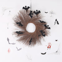 Halloween Sunflower Wreath Decoration for Party & Home