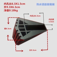 配件铝合金多功能折叠工程梯人字梯平衡杆脚套防滑垫 巨无霸脚套 梯子防滑脚垫【2个】小巨人