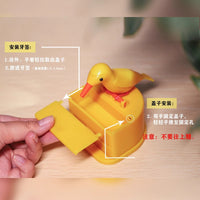 罐家用牙签盒小鸟筒牙签盒式客厅同款牙签收纳盒按压智能可爱