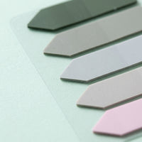 Fluorescent Sticky Notes Page Markers, Waterproof Index Tabs for Books Notebooks, Filing for Studying Textbooks, 5 Colors 20 Sheets