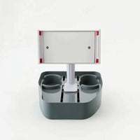 Adjustable Pool Organizer with Phone Stand Multifunction Pool Phone Tray Holder Compact Poolside Holder Multifunctional for Backyard