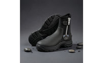 Heavy-Duty Neoprene Dive Boots Zippered 5mm Neoprene Boots Flexible Diving Booties Comfortable for Divers, Beach