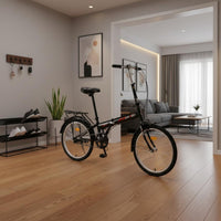 20 Inch Folding Bike Foldable Design Portable Commuter Bike Variable Speed