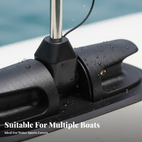 European Design Oar Hinge 360 Degree Rotating Inflatable Boat Oarlock Inflatable Boat Paddle Holder Secure Grip for Fishing