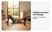 Half Round Foam Cylinder Muscle Relaxation Foam Balance Pad Spine Stretcher Multi-Function Fitness Equipment for Seniors