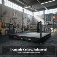 MMA Eight-Sided Cage Competition Standard Boxing Arena Professional Grade Muay Thai Training Arena for Fighters, Gym