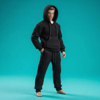 1/12 Scale Figure Clothes Streetwear Design 1/12 Scale Clothing Set Unisex 6 Inch Figure Clothes Set for Collectors, Hobbyists
