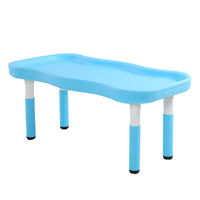 Kids' Multi-functional Plastic Sand and Water Activity Table with Building Blocks