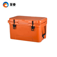 Portable PE Insulated Cooler Box with Wheels for Food Storage, Camping, and BBQ