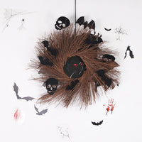 Halloween Sunflower Wreath Decoration for Party & Home