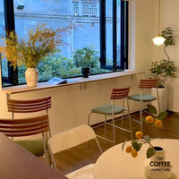 铁艺实木带靠背吧台椅美式工业风奶茶店商用餐厅简约酒吧高脚椅子 黑色靠背（75cm座高）