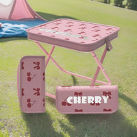 笔袋折叠马扎露营手包凳手袋学生凳久坐随身耐用方便迷你收纳便携
