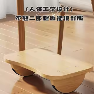 桌下垫脚凳防翘二郎腿神器脚踏板办公室客厅搁脚踩脚凳家用沙发凳