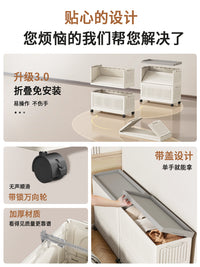 儿童玩具收纳箱翻盖大容量超大整理神器衣服收纳筐娃娃收纳储物桶
