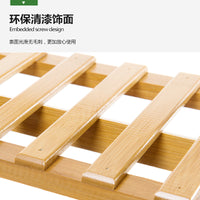 木质花架落地简约室内折叠多层绿萝花架子客厅阳台实木花盆架多肉
