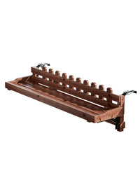 阳台花架室内可折叠护栏花盆架栏杆扶手悬挂家用挂壁式简约置物架
