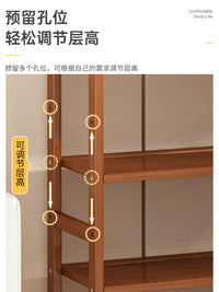 置物架家用多层收纳架落地多功能客厅隔板靠墙架书架简易储物架子