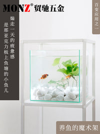 黑色屏风客厅置物架落地书架现代办公室隔断餐厅陈列展示架子拼接 十根价-黑色铝管