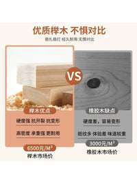 北欧轻奢衣架家用落地简易衣帽架卧室挂衣架小型简易晾衣架多功能 加粗松木款100CM-原木色