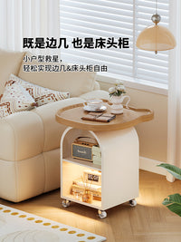 沙发边几茶几可移动小桌子客厅家用侧边柜零食小推车床头桌置物架