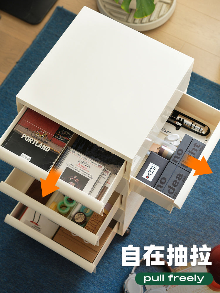 中古床头柜替代家用卧室2026新款设计感创意网红可移动置物收纳柜