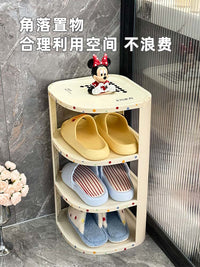 鞋架宿舍桌下简易小窄家用门口鞋柜2025新款多层折叠鞋子收纳神器 棋盘格鞋架【三层】