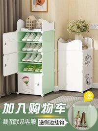 简易窄小鞋柜家用门口鞋架子防尘收纳多层宿舍经济型简约租房用