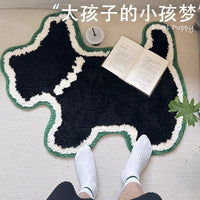 客厅地毯仿羊绒儿童房间卧室专用加厚卡通防滑地垫床边毯沙发垫