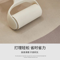 玄学入户门地垫土黄色地毯玄关防滑耐脏风水门垫进门门口金色脚垫 嘉非凡-步步生莲-土黄色 100×120厘米（TPE底）