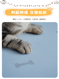 宠物专用地垫pvc防水防尿防滑地毯狗狗围栏狗窝免打理垫子可裁剪 80*120cm（防水防滑） 纯色-米黄