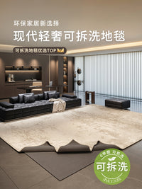 可拆洗地毯客厅2025新款意式轻奢高级感沙发可机洗可水洗卧室地垫