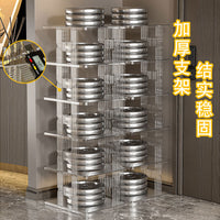 透明简易鞋架家用门口多层鞋托架置物架小窄入户门鞋子收纳非神器