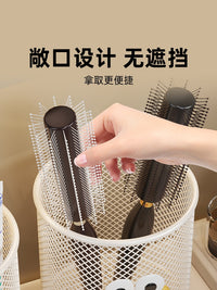 梳子置物架卫生间洗漱台面牙刷牙膏化妆刷收纳筒剃须刀收纳神器