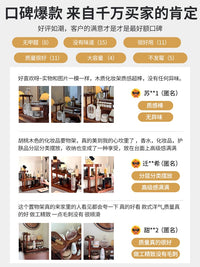 实木化妆品收纳盒梳妆台护肤品香水首饰胡桃木置物架桌上收纳架