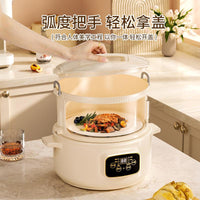 德国保温饭菜神器菜罩2024新款家用多层冬季电加热剩菜饭收纳箱