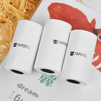 喵喵机官方纸热敏打印纸错题纸适用P1/P2/P3S/C1S/C2/N1/N2不干胶可粘贴不含双酚A热敏打印机长效留影打印纸 3英寸【官方不干胶纸】80*30 1盒装 官方标配
