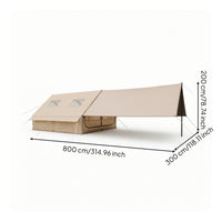 Inflatable Tent Self-Supporting Inflatable Shelter Windproof Outdoor Shelter for Campers