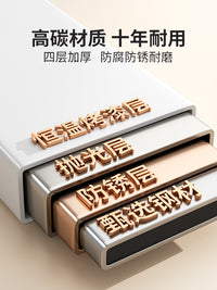 厨房微波炉置物架多功能放电饭煲烤箱专用台面电器抽拉式收纳架子 奶油白【抽拉款.64cm】-