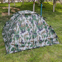 All-Season Manual Pop-Up Camping Tent with Sun Protection and Rainfly