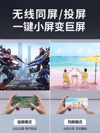 户外超高清5G智能投影仪K歌1080P电脑手机投屏家用办公便捷投影机