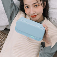 GT Sonic固特充电款无线超声波眼镜清洗机首饰假牙套清洗器 GT-X5充电款 抹茶绿