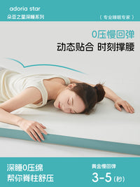 薄款记忆棉床垫子软垫家用180x200学生宿舍单人租房专用朵亚之星