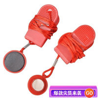 跑步机上的安全锁磁铁扣钥匙紧急停开关启动配件大全通用圆形亿健 小号