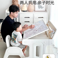 护童儿童学习桌书桌宝宝积木桌幼儿园专用桌椅玩具桌游戏桌