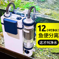 森森鱼缸过滤器壁挂外置过滤制氧一体机净水循环系统三合一鱼马桶
